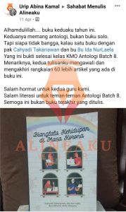 Testimoni Kelas Antologi 1