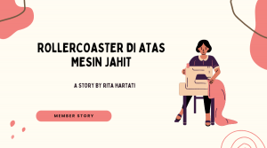 Rollercoaster di atas mesin jahit